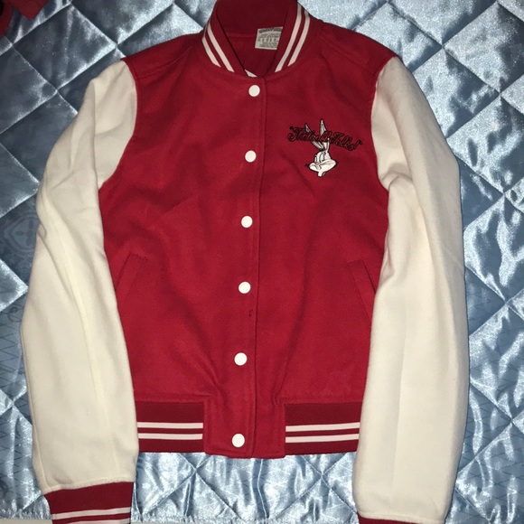 Looney tunes jacket forever 21 Clearance